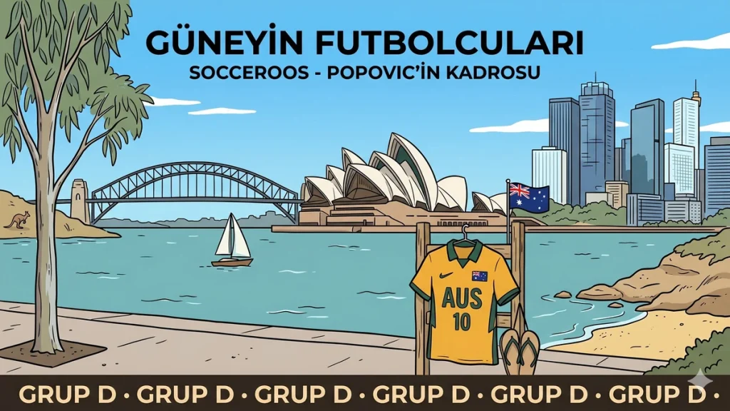 Avustralya milli takımı Tony Popovic Socceroos Mundial 2026 kadrosu
